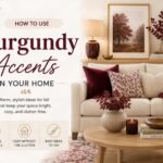 Burgundy Accents for Cozy Fall Style