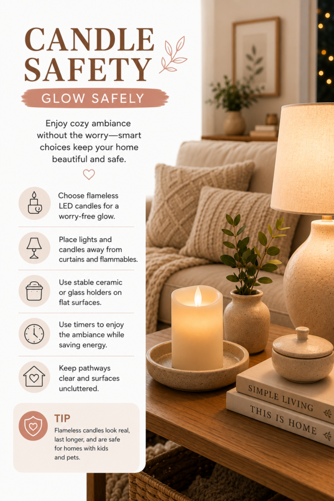 Cozy Candle Safety Guide