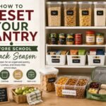 Pantry organization reset