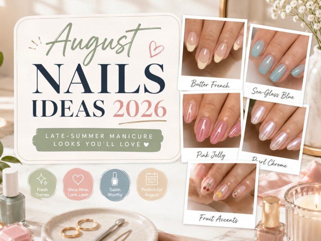 August nails ideas 2026