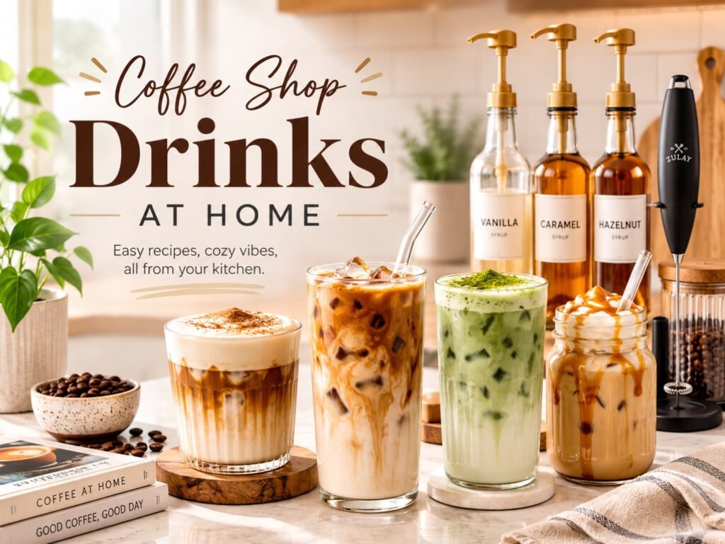 Coffee Shop Drinks at Home