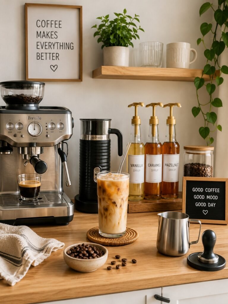 coffee shop drinks at home