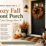 Cozy Fall Front Porch Ideas