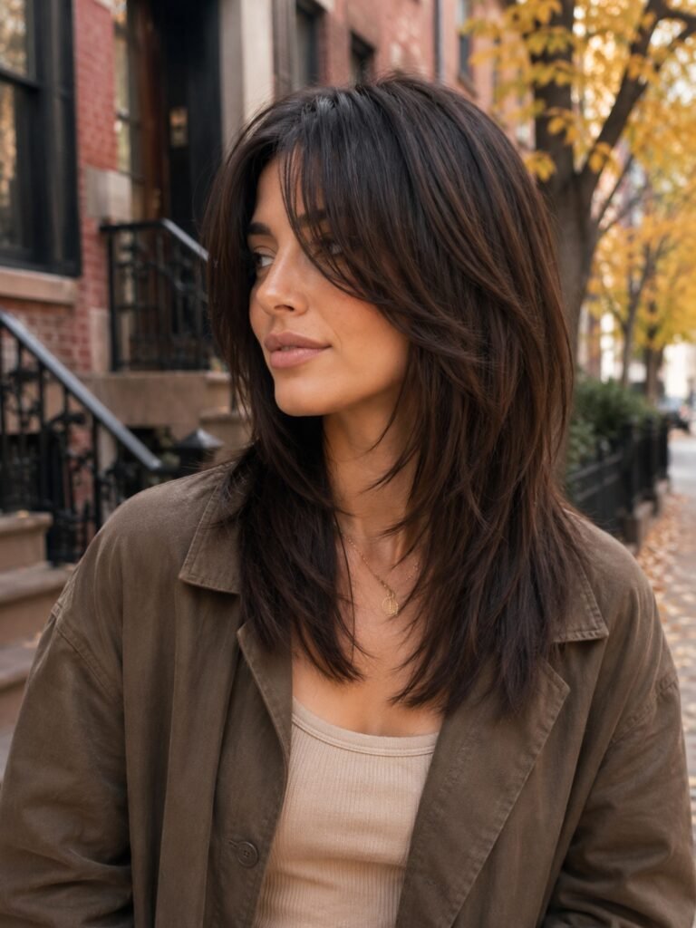 Medium Length Wolf Cut