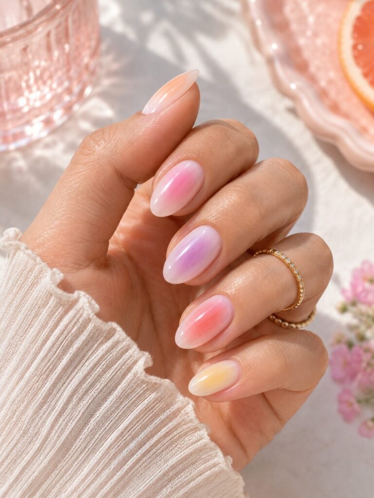 Sorbet Aura Nails
