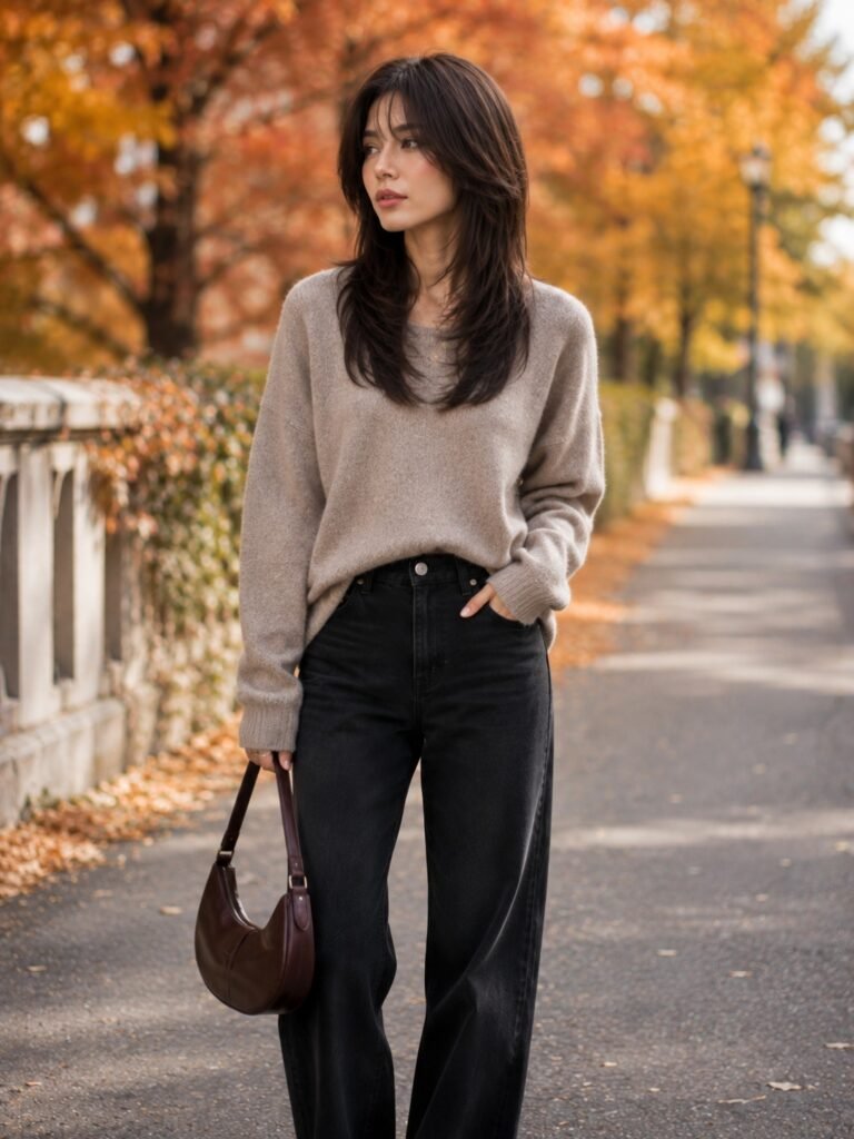 Wispy Wolf Cut With Airy Bangs