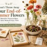 Don’t Throw Away Summer Flowers