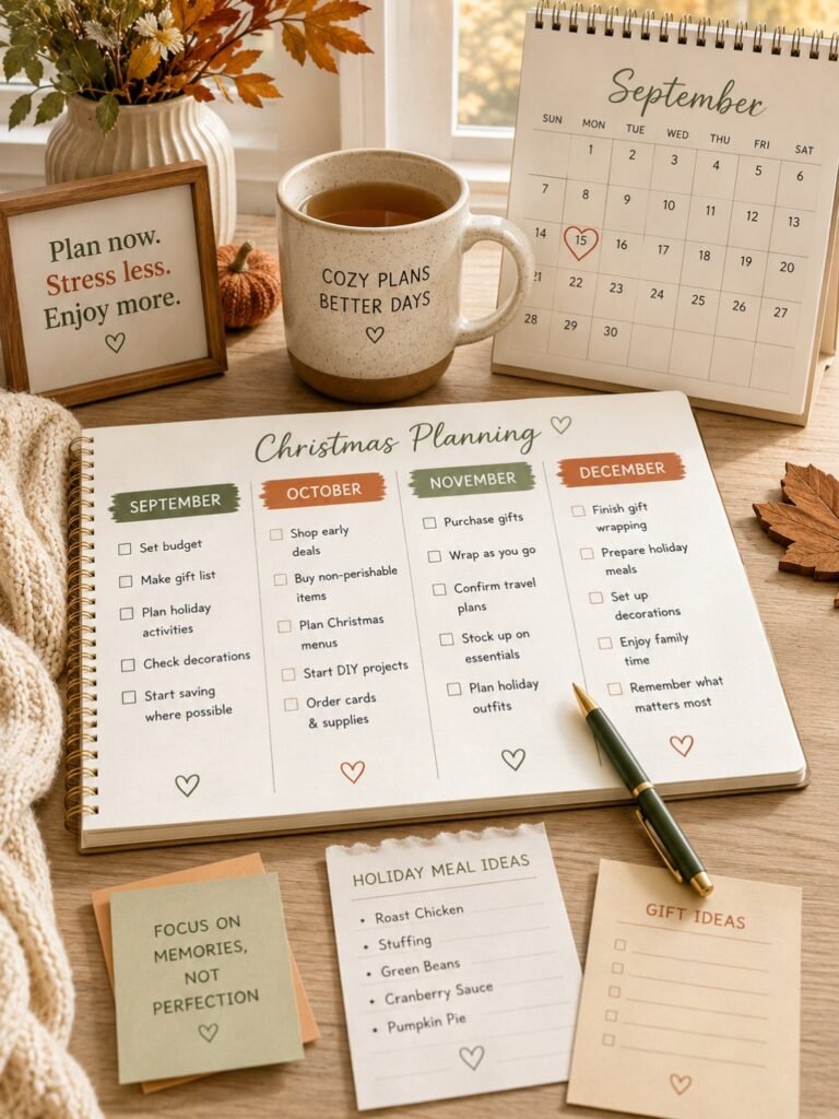 Planning for Christmas in September