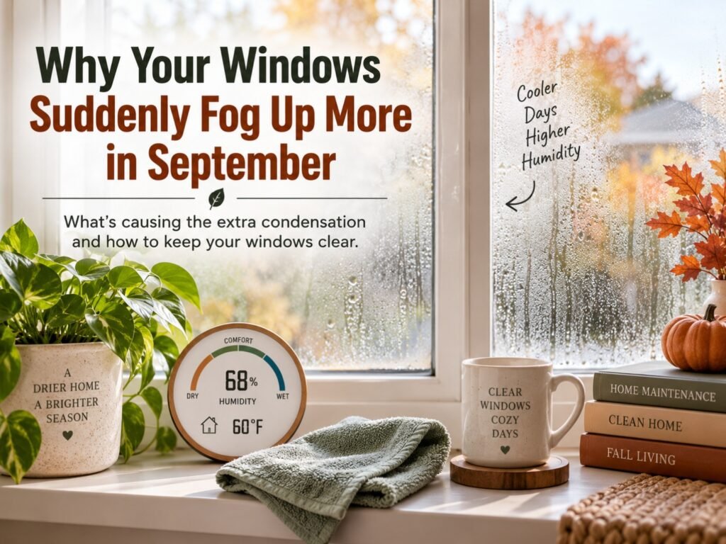 Why Windows Fog Up in Fall