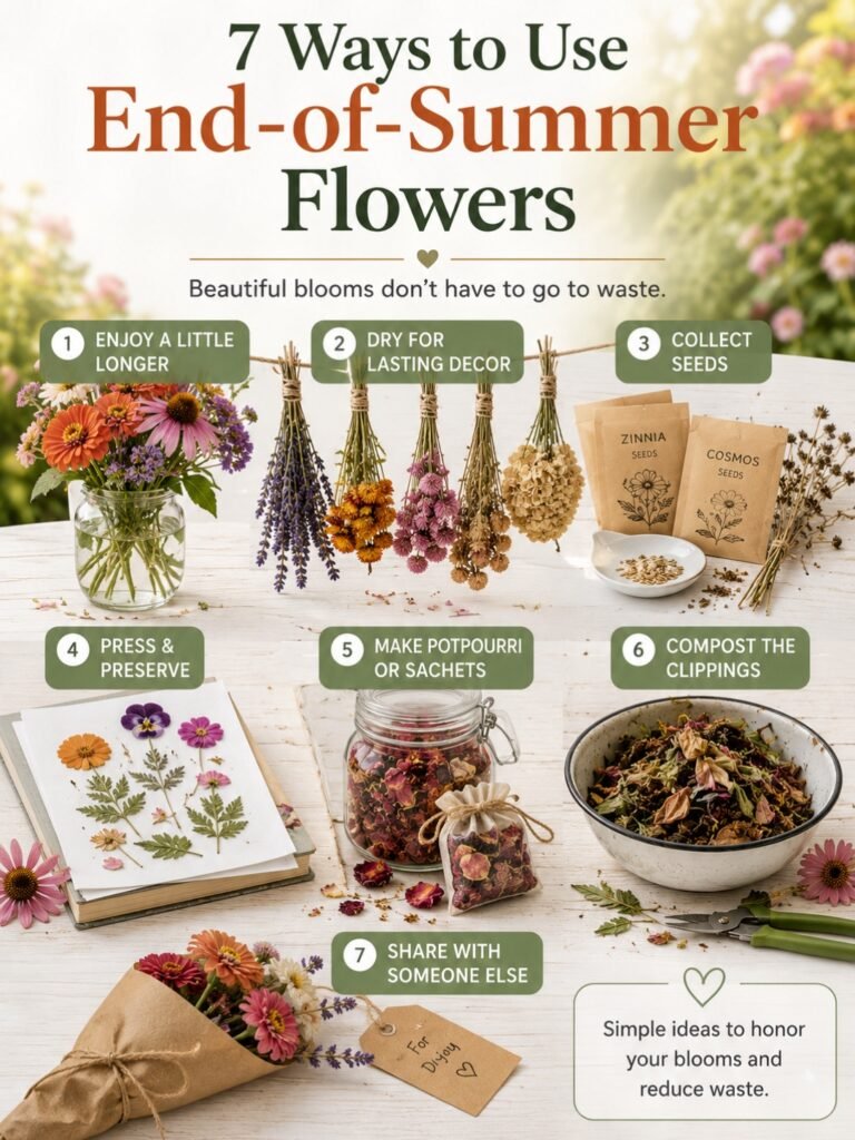 end-of-summer flowers