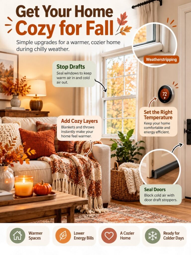 why your house feels colder in fall